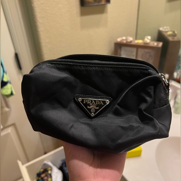 Prada Bags Authentic Prada Pouch Makeup Bag Poshmark
